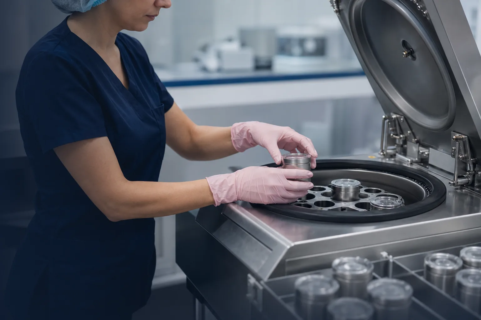biotechnology laboratory facility with scientific equipment in Armenia